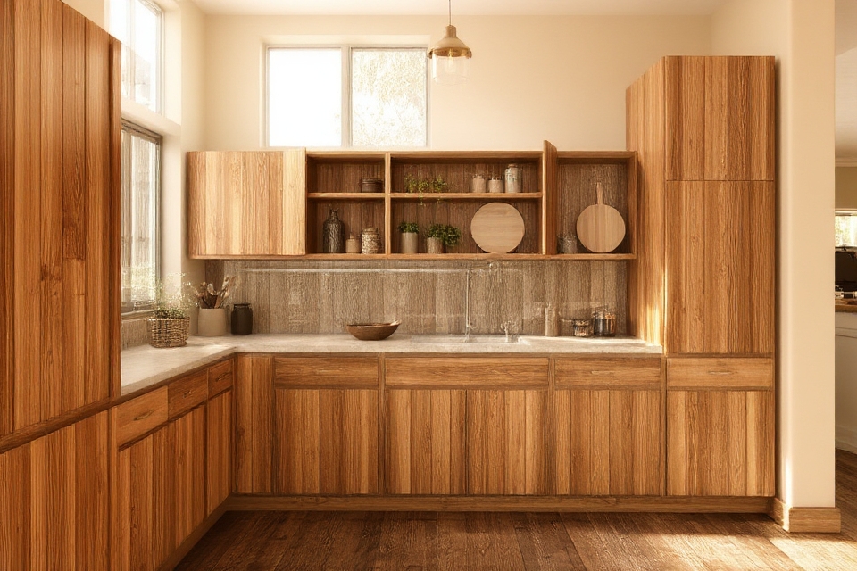 warmth and rustic charm