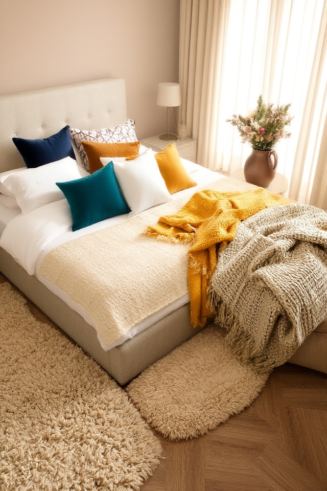 warmth through layered textures