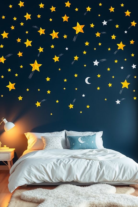 whimsical celestial wall decor