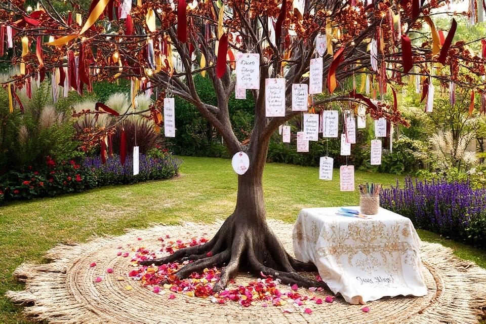 wishing tree for weddings