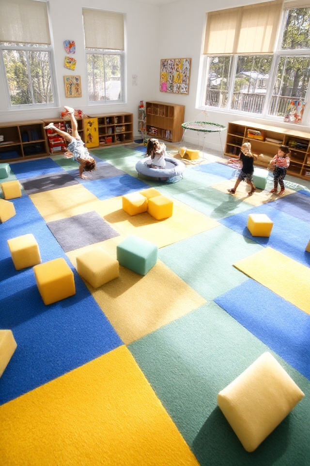 activity zone for tumbling