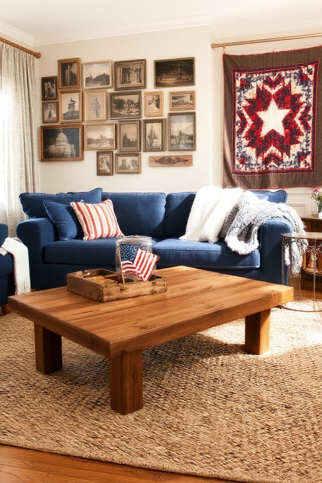 americana style patriotic furniture