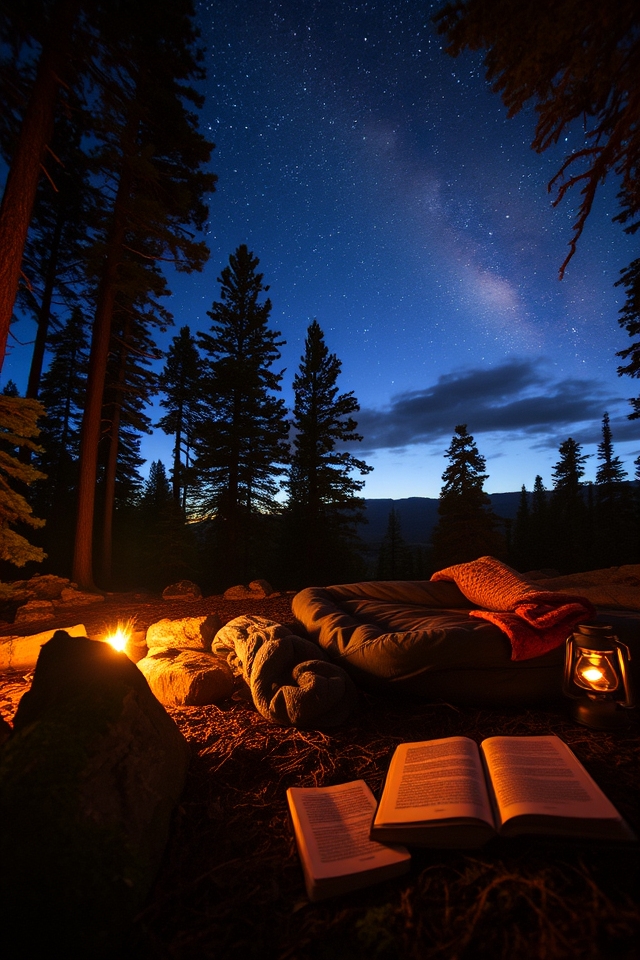 authentic nature camping experience