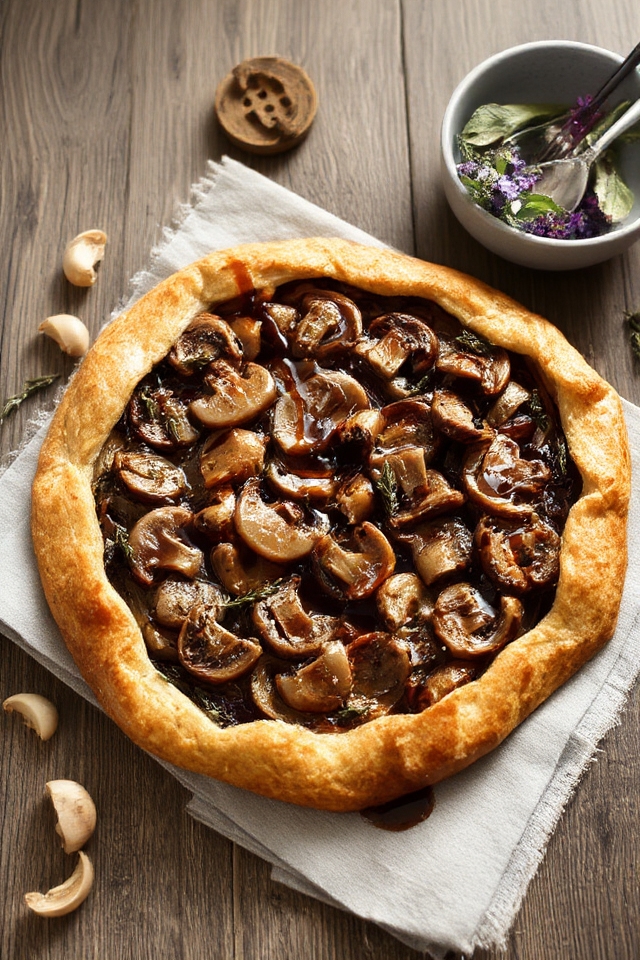 autumn flavors in tart
