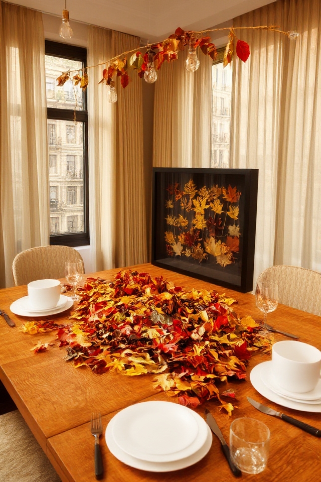autumn leaf display ideas