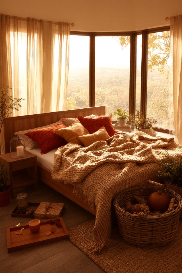 autumn natural decor elements