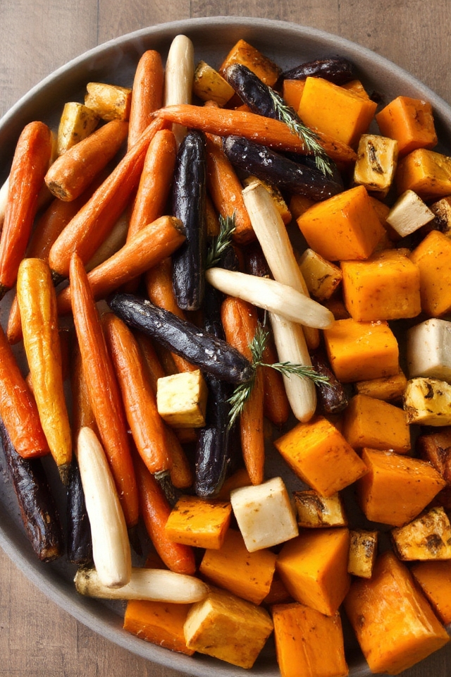 autumn root vegetable medley