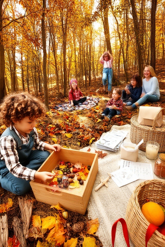 autumn themed scavenger hunt