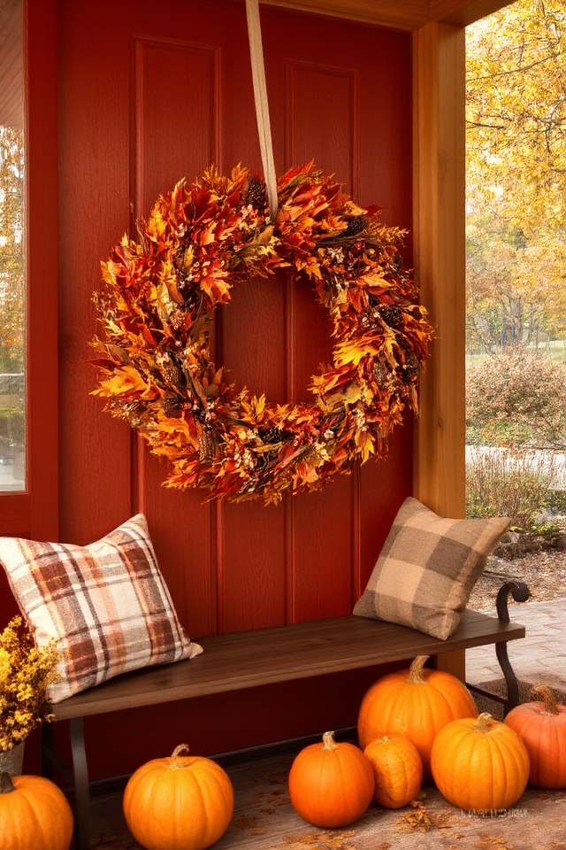 autumn wreaths for decoration