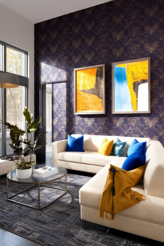 bold accent wall update