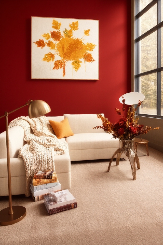 burgundy warmth and elegance