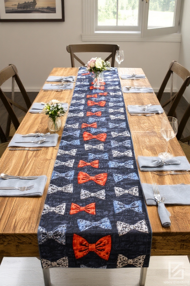 charming bow tie decor