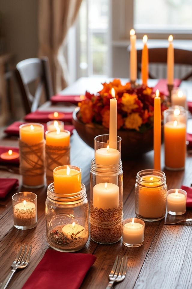 charming mason jar decor