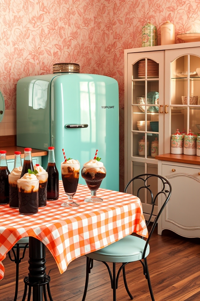 charming retro kitchen appliances