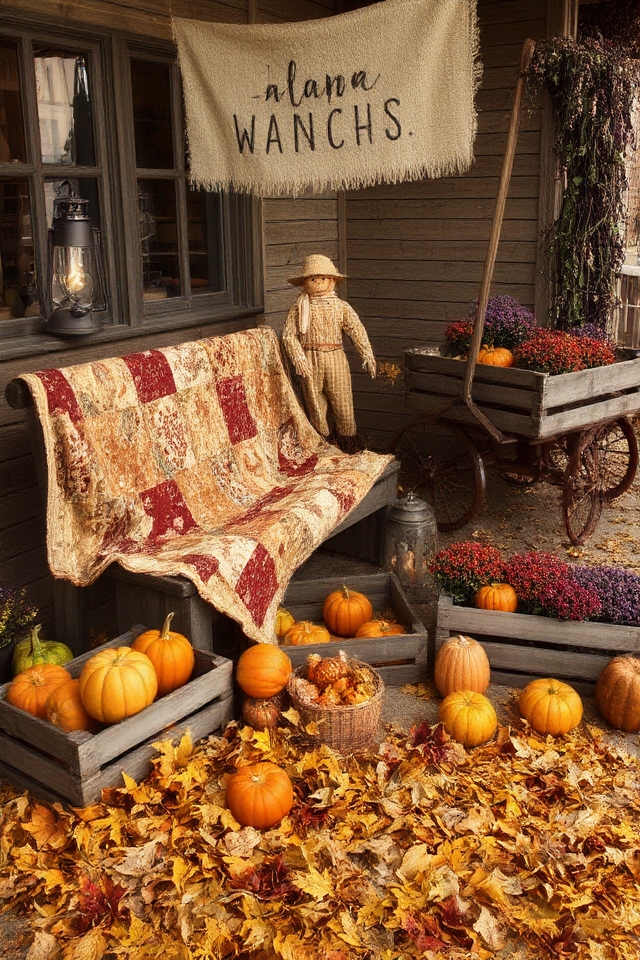 charming vintage fall decorations