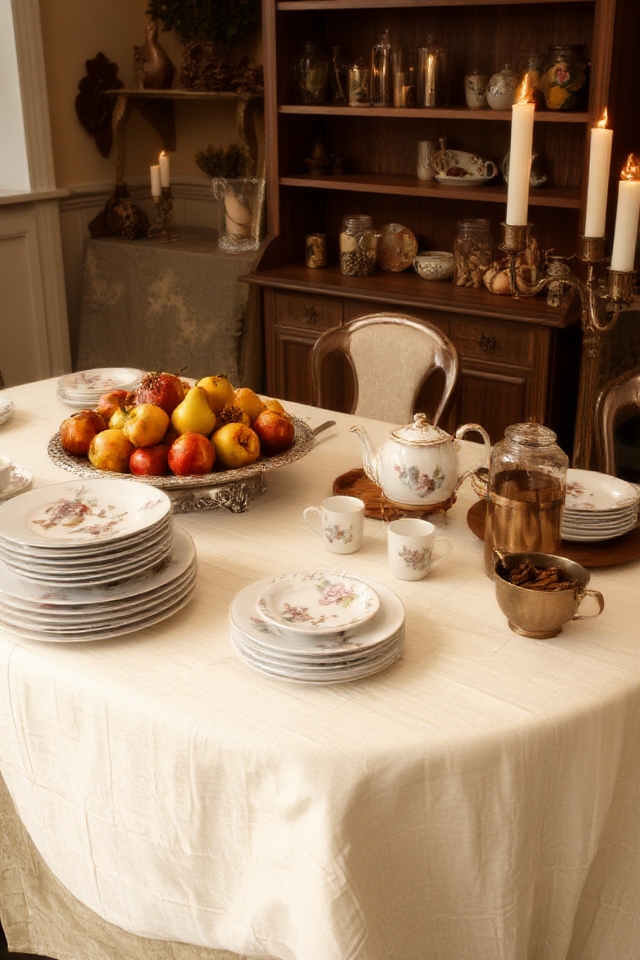 charming vintage serving ware