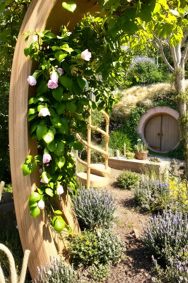 charming whimsical climbing support