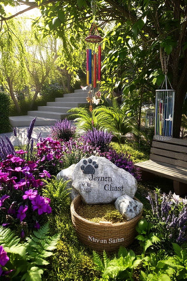 cherished pet memorial garden