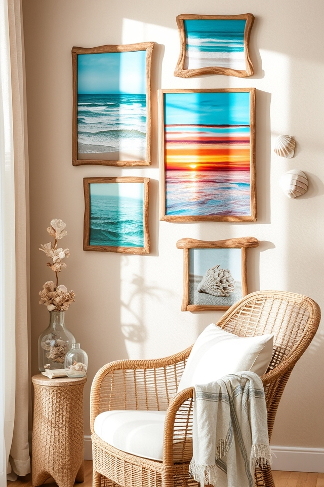 coastal artwork for tranquility