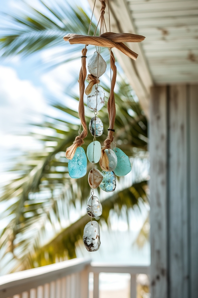 coastal decor wind chimes