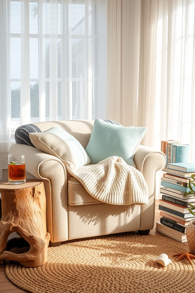 coastal reading retreat design