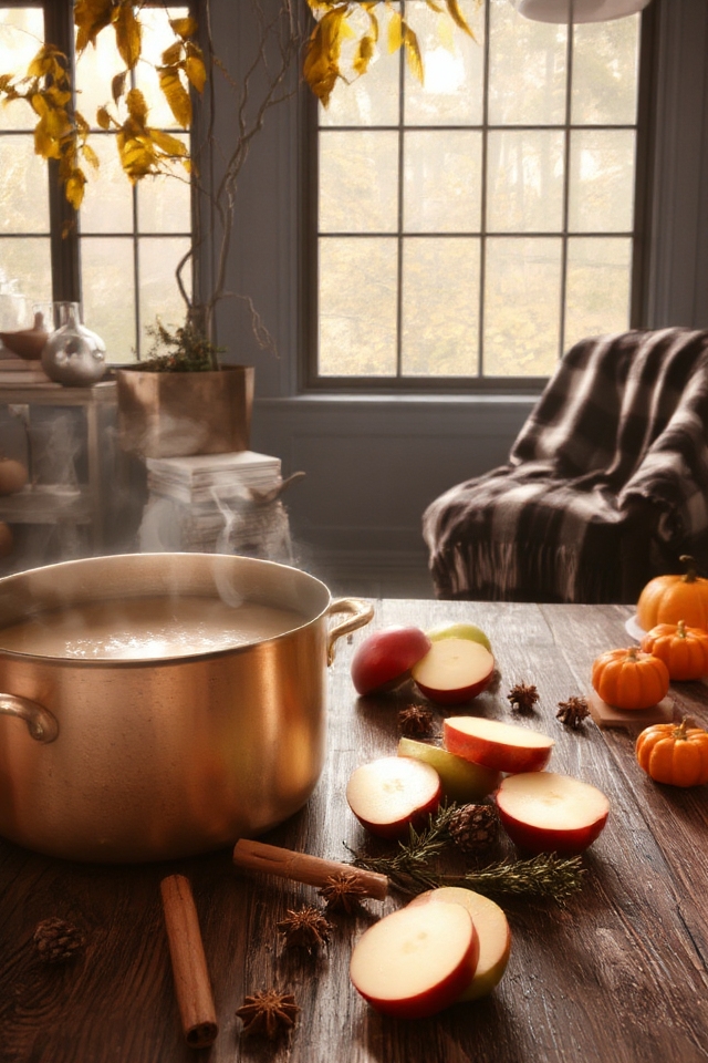 comforting fall spiced beverage