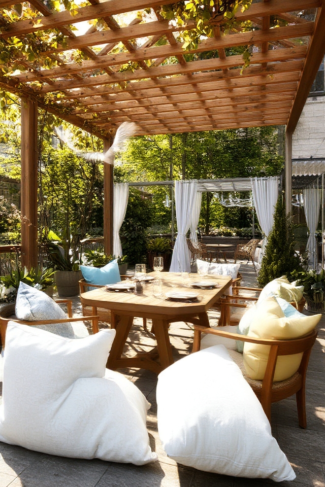 cozy alfresco dining experiences