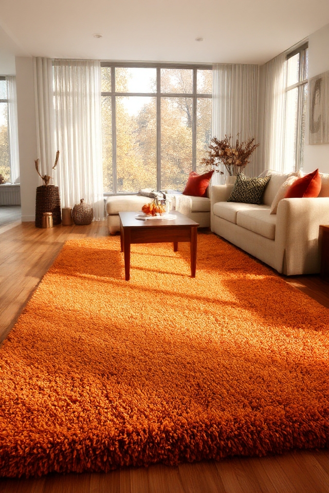 cozy autumn area rug