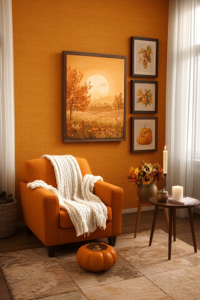 cozy autumn art collection