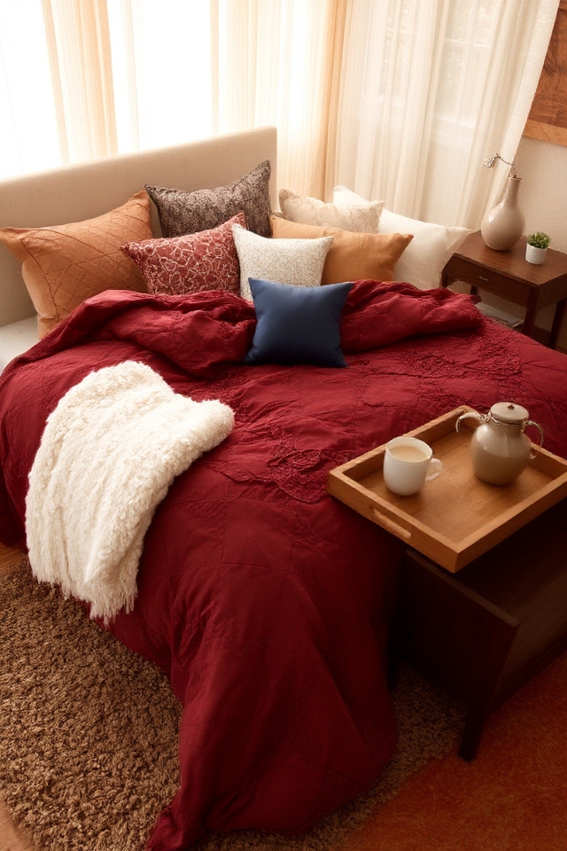 cozy autumn bedroom vibes