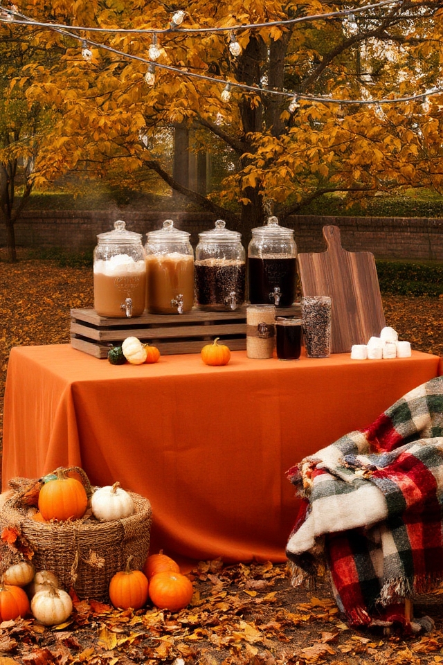 cozy autumn beverage experience