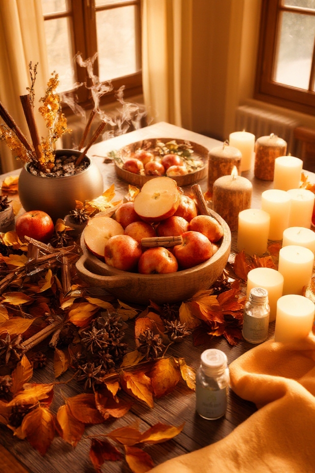 cozy autumn fragrance infusion