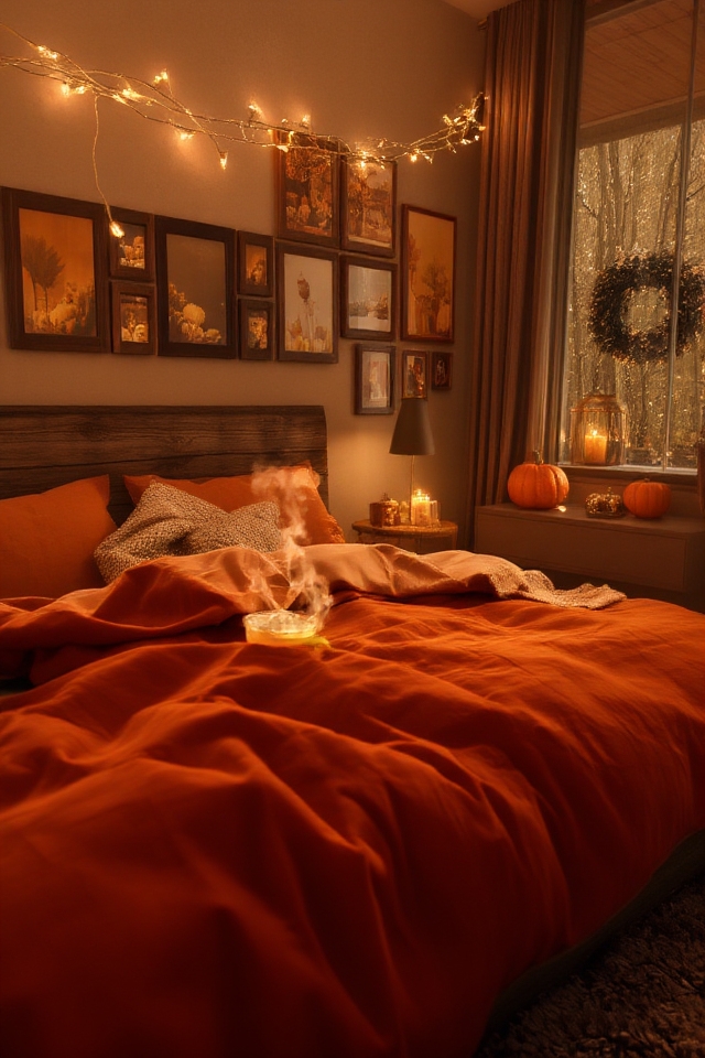 cozy autumn glow lights