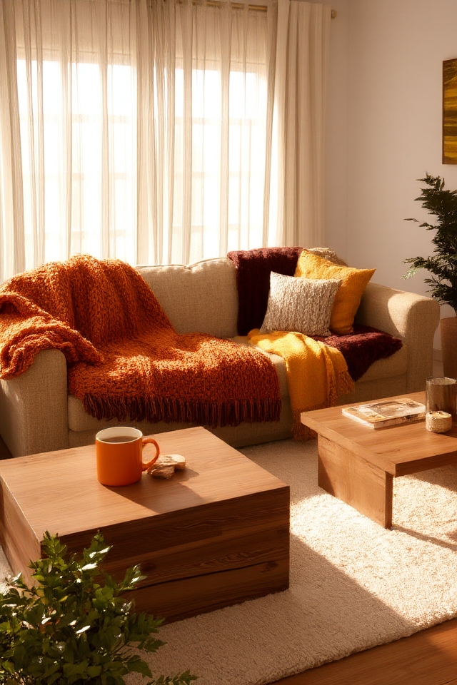 cozy autumn throw blankets