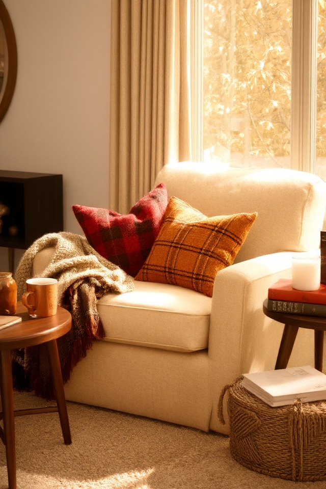cozy autumnal cushion covers