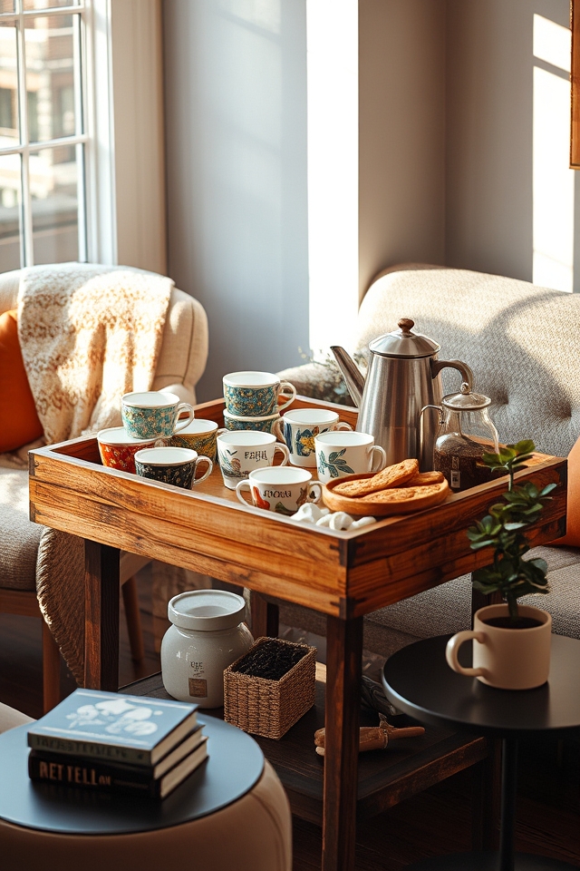 cozy beverage corner retreat