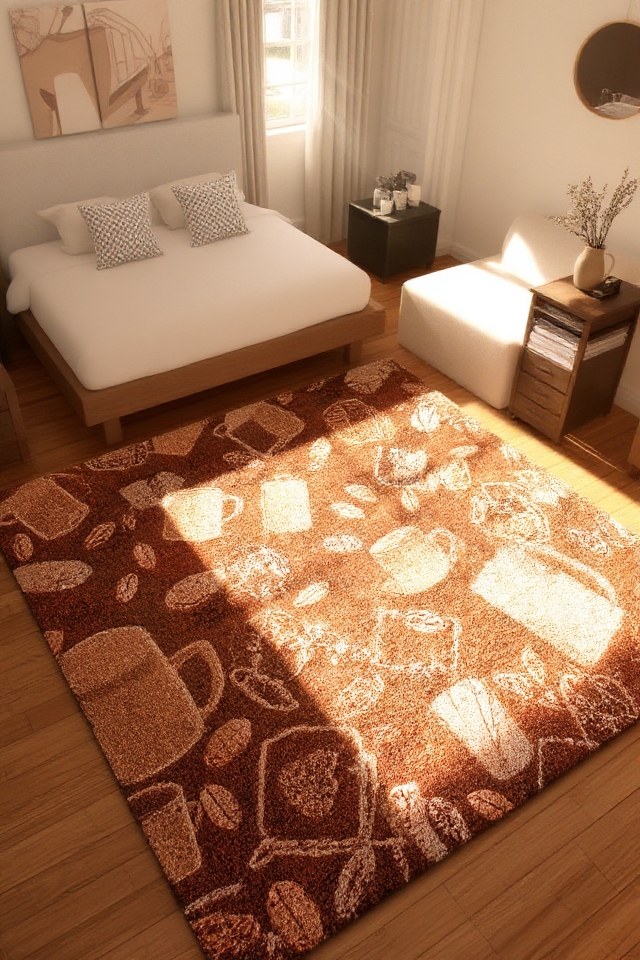 cozy coffee themed decor accents