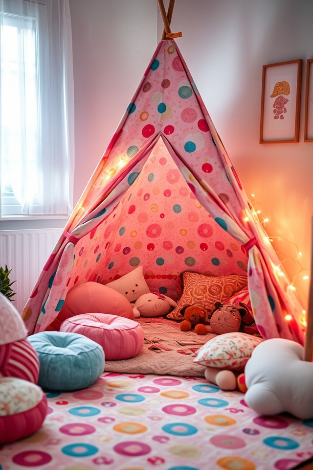 cozy imaginative play space