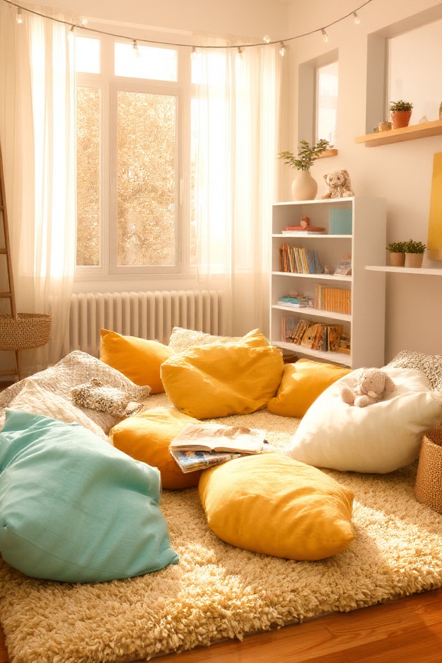 cozy reading nook corner
