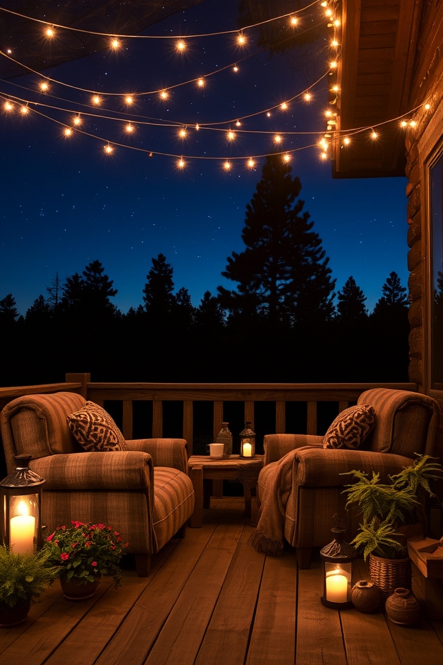 cozy rustic outdoor retreats