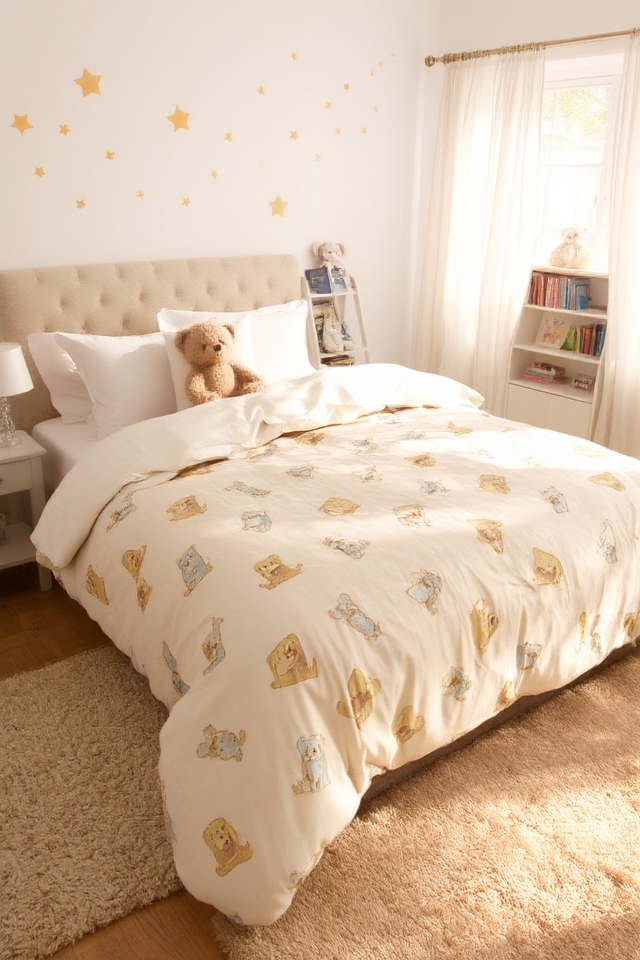 cozy teddy bear bedding