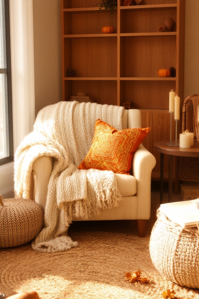 cozy textiles for autumn