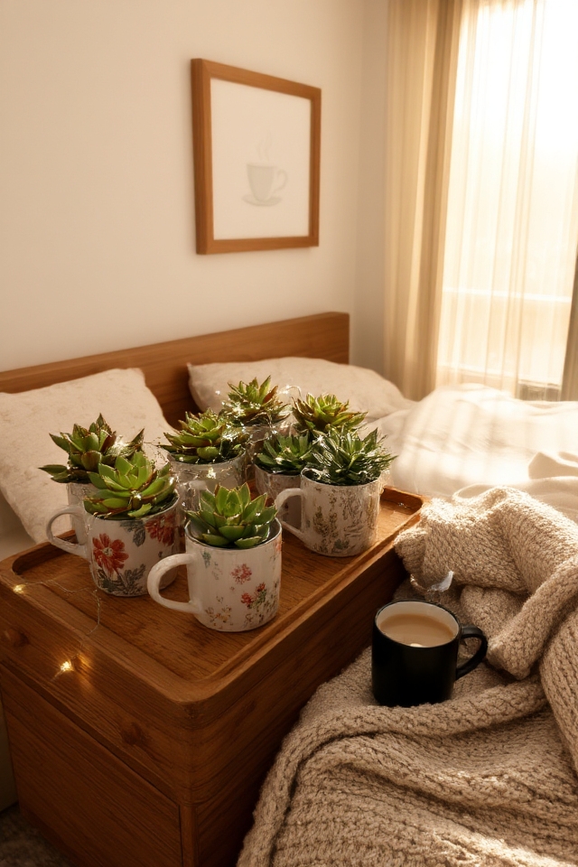 cozy vintage coffee decor