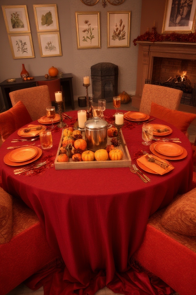 cozy warm dining atmosphere