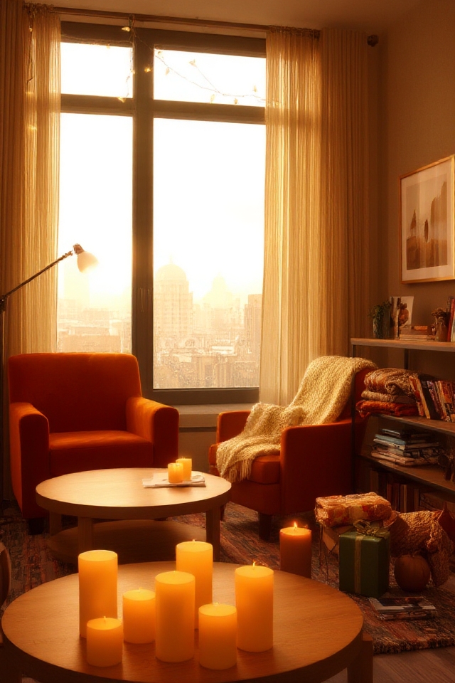 cozy warm lighting ambiance