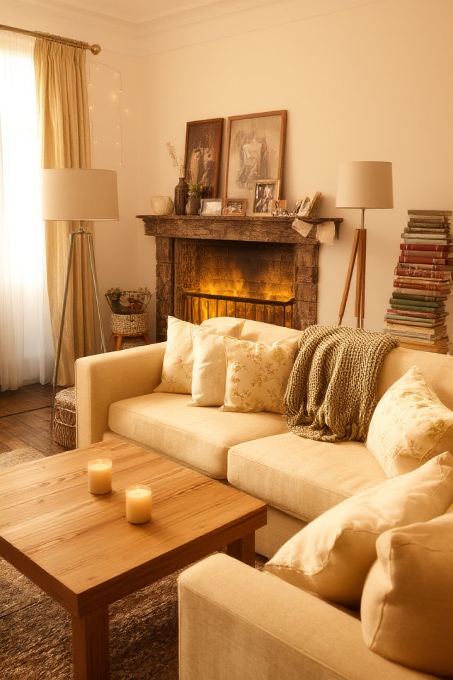 cozy warm lighting options