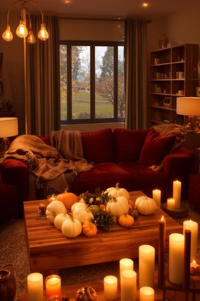 cozy warm lighting options