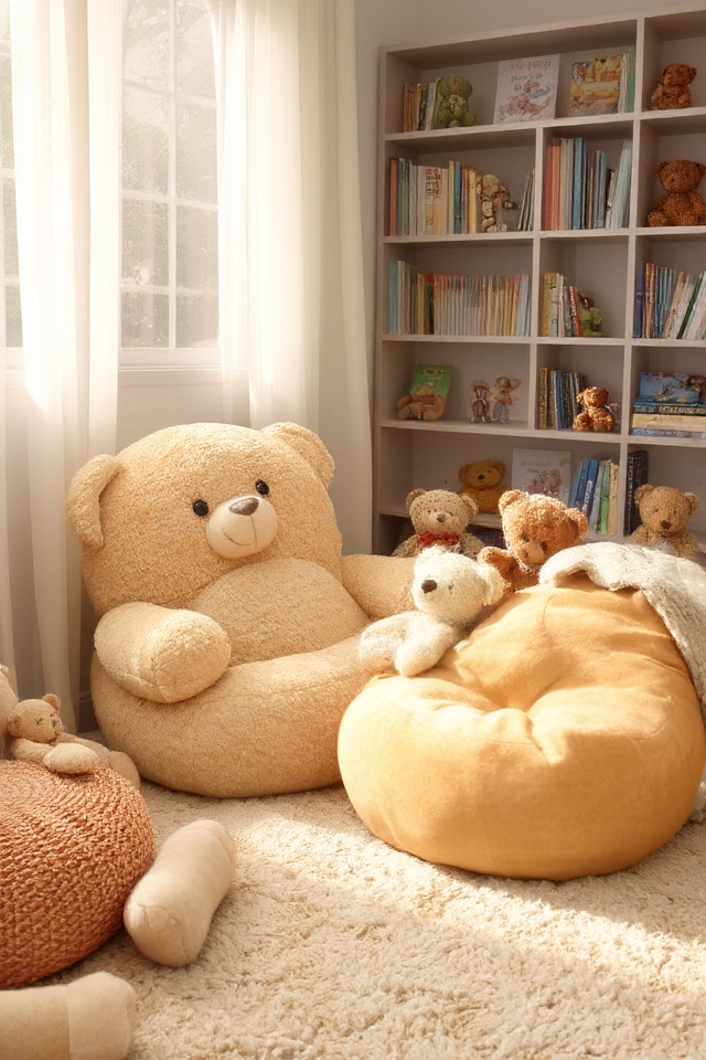 cozy whimsical children s seating