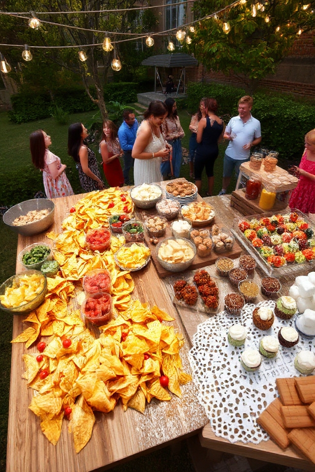creative snack station ideas