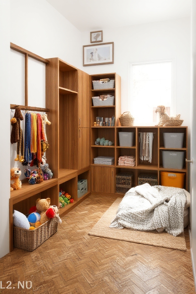 customizable dog storage solution
